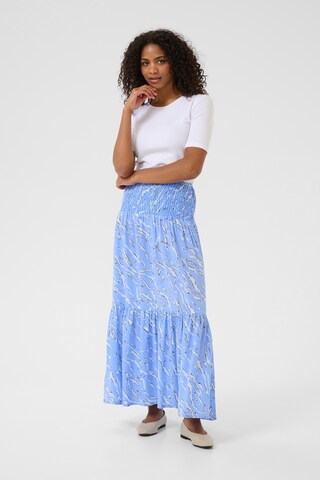Kaffe Rok in Blauw