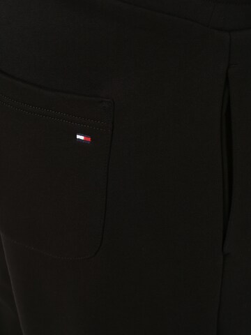 Tommy Hilfiger Big & Tall Zwężany krój Spodnie w kolorze czarny