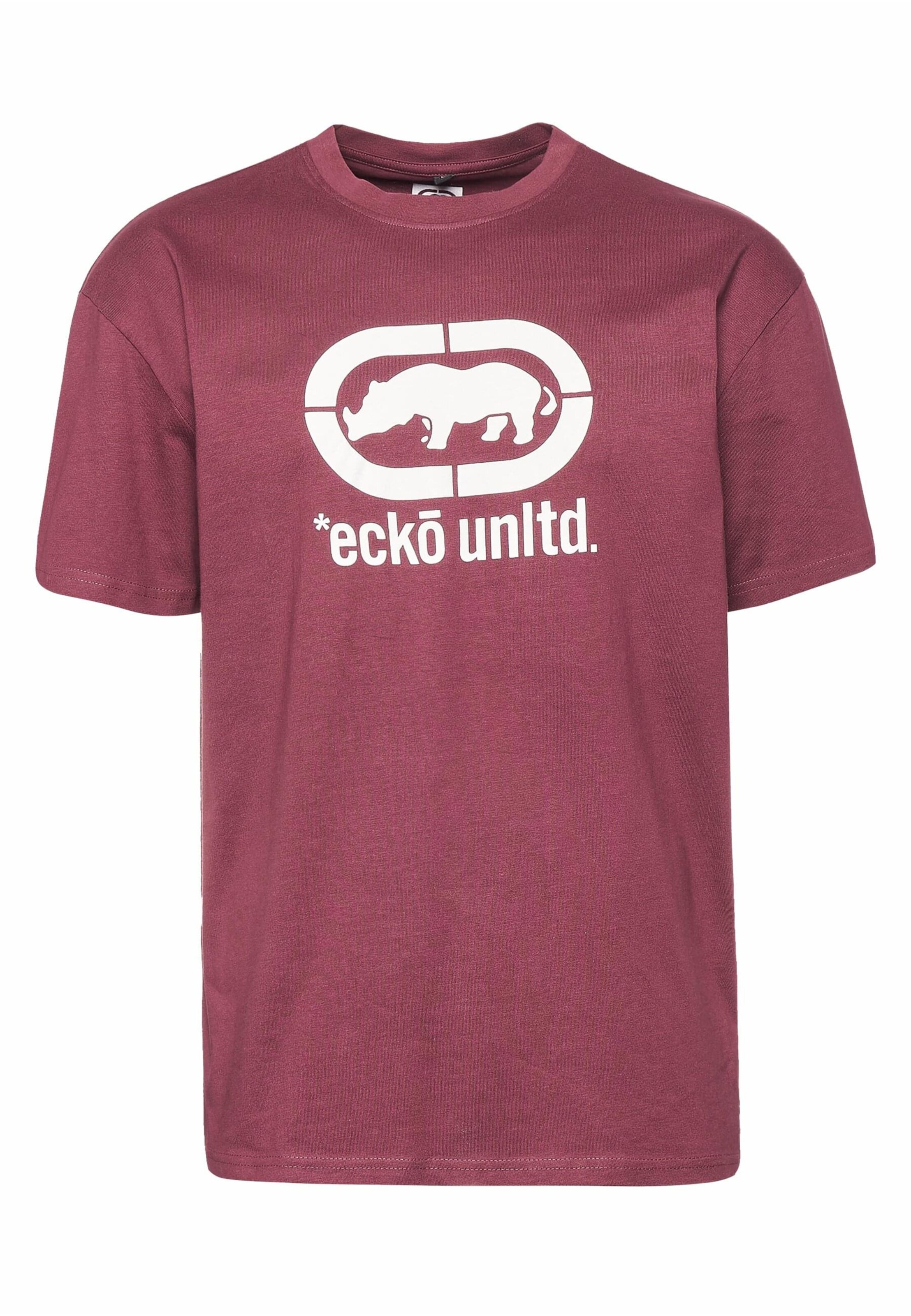 T-Shirt 'JohnRhino' Ecko Unlimited en rouge : devant