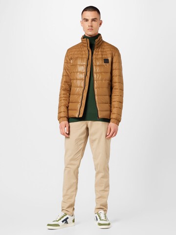 JACK & JONES Kampsun 'EMIL', värv roheline