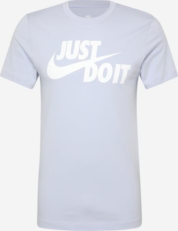 Nike Sportswear Футболка в Серый: спереди