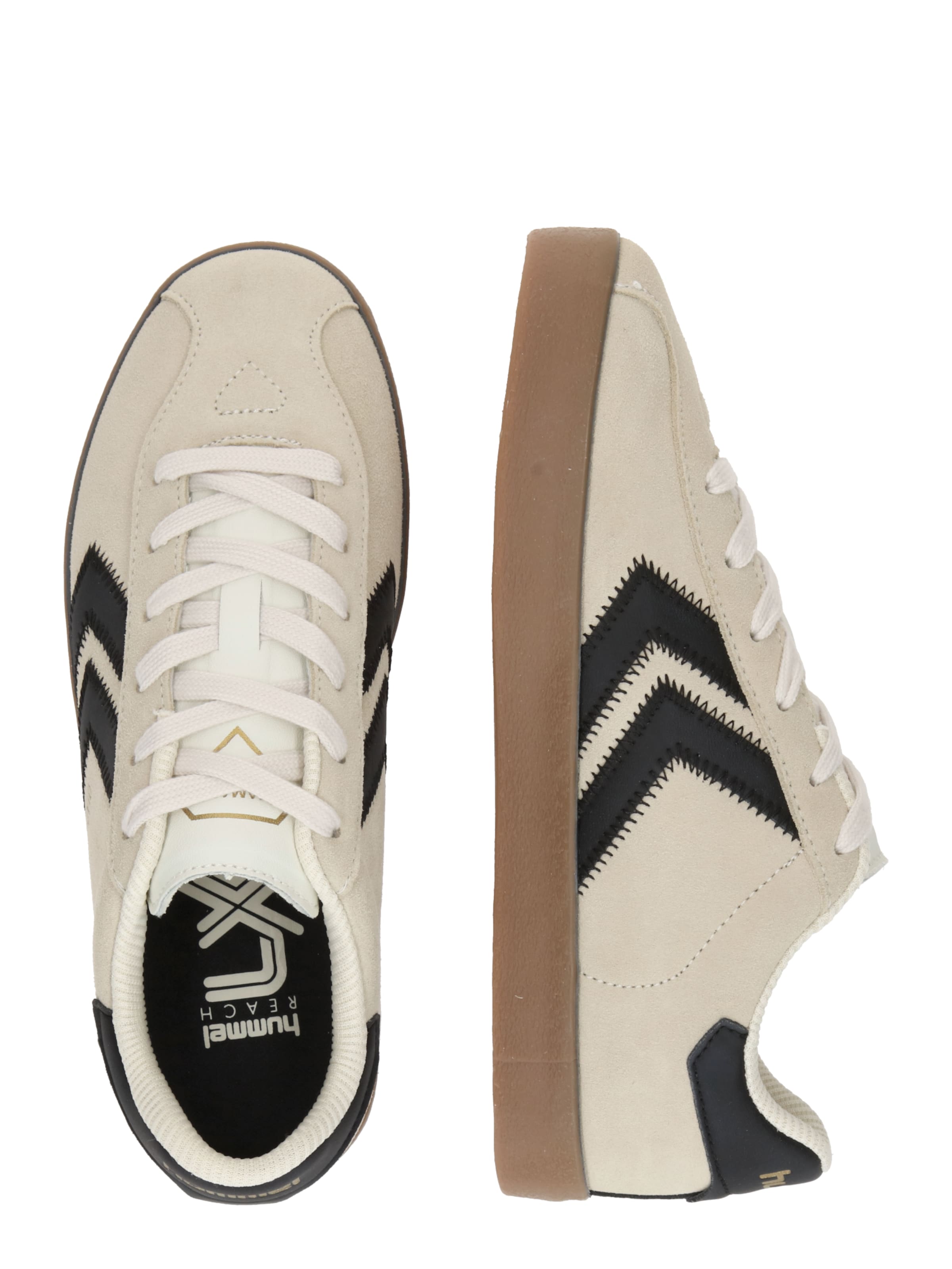 Baskets basses 'Diamant Lx-E Sd' Hummel en blanc