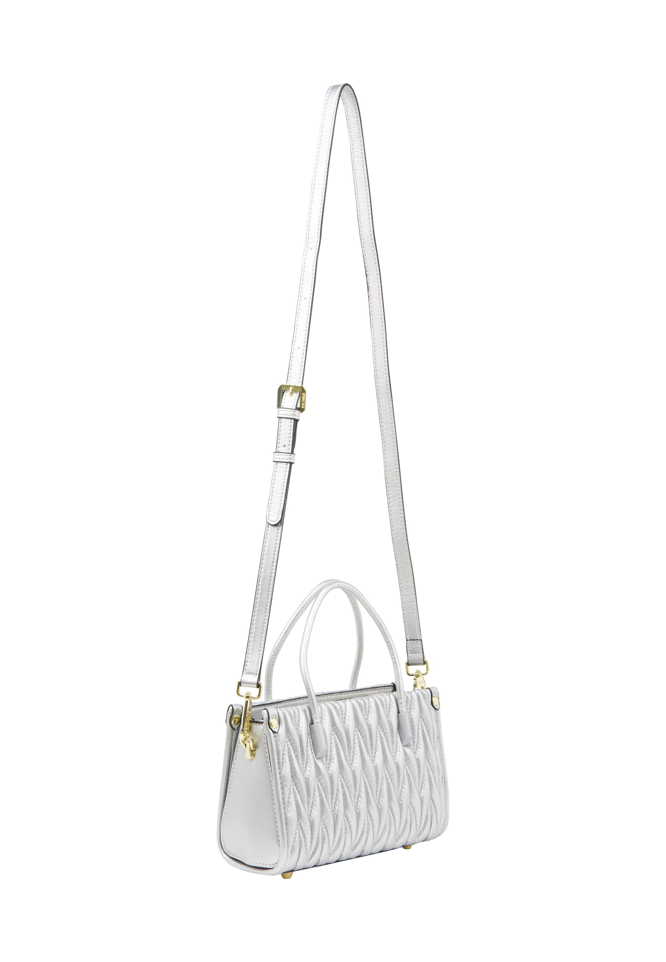 MYMO - Malas de tiracolo 'Pop Eyetheme' em prata