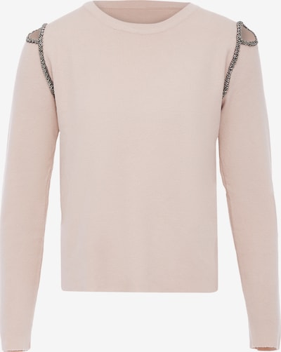 NAEMI Pullover in XS-S in silbergrau / rosé, Produktansicht