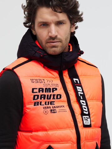 CAMP DAVID Vest in Orange