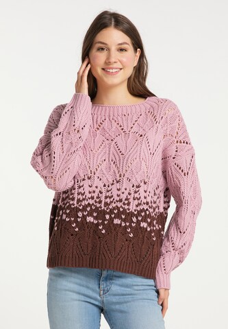 (nude) Sweater in Pink: front