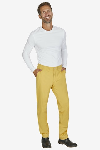 CLUB OF COMFORT Slim fit Pants 'Garvey' in Yellow