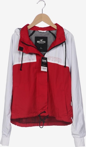 HOLLISTER Jacket & Coat in L in Red: front