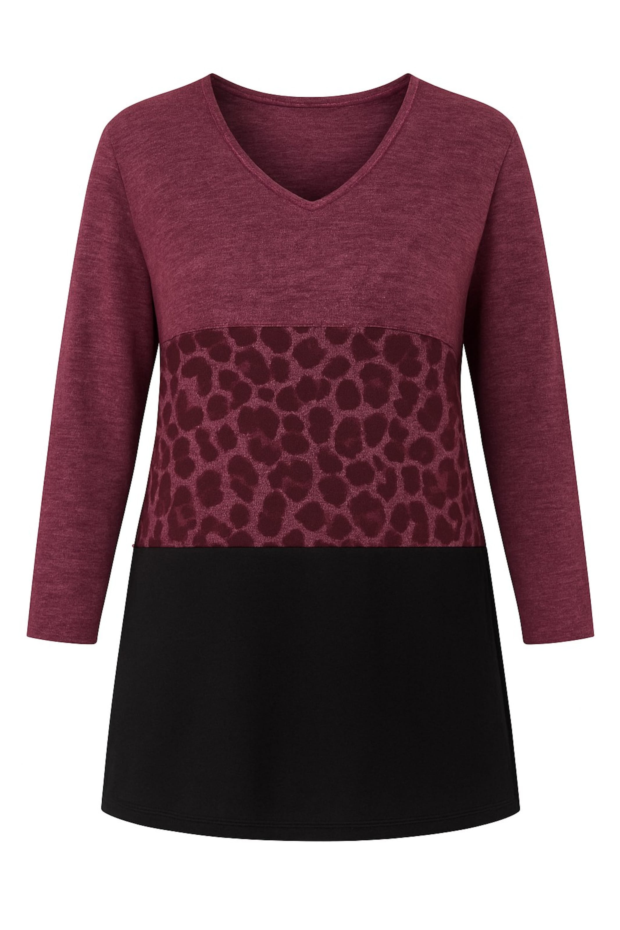 T-shirt Stil Diva en violet : devant