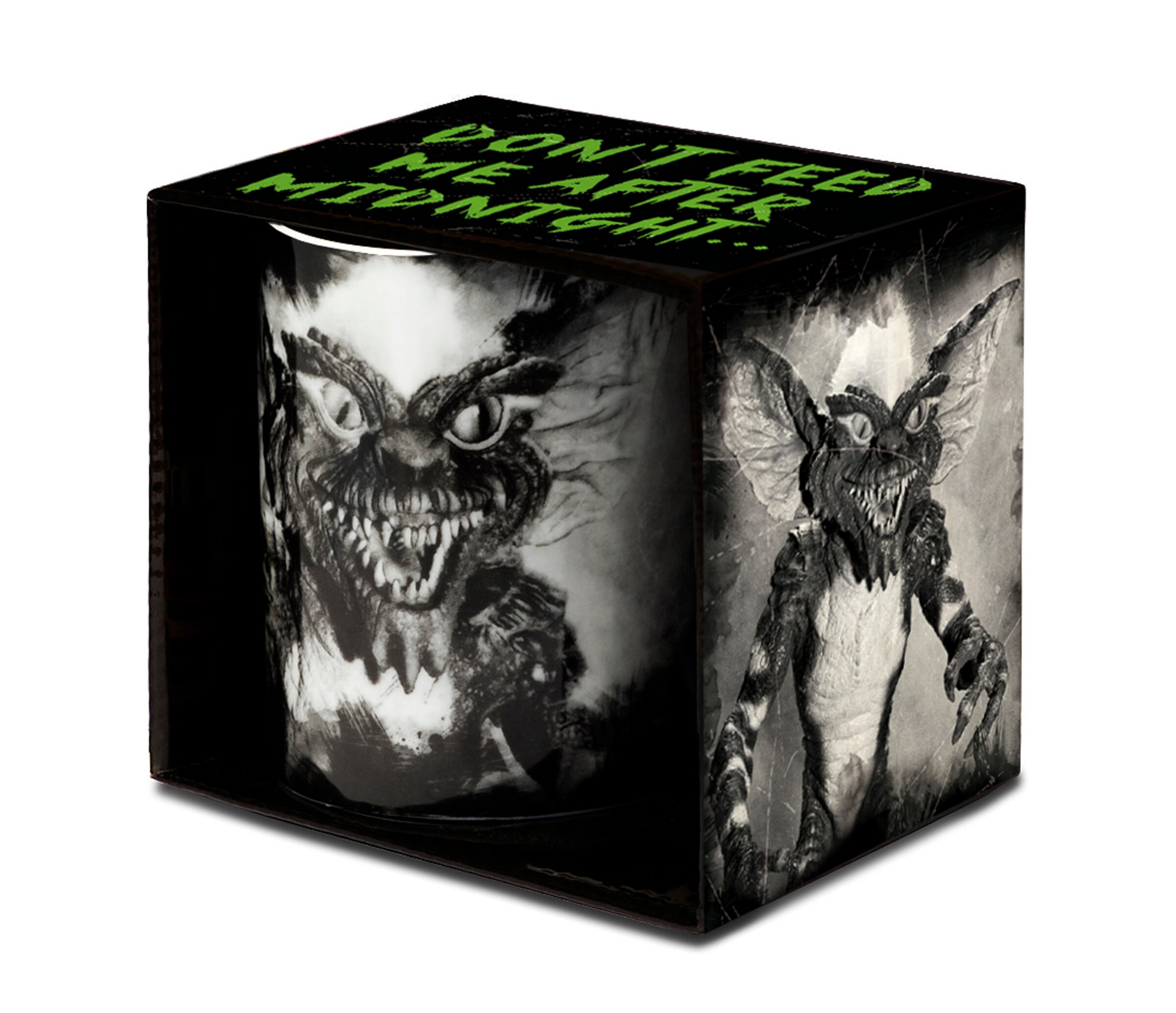 LOGOSHIRT Tasse 'Gremlins' in Schwarz
