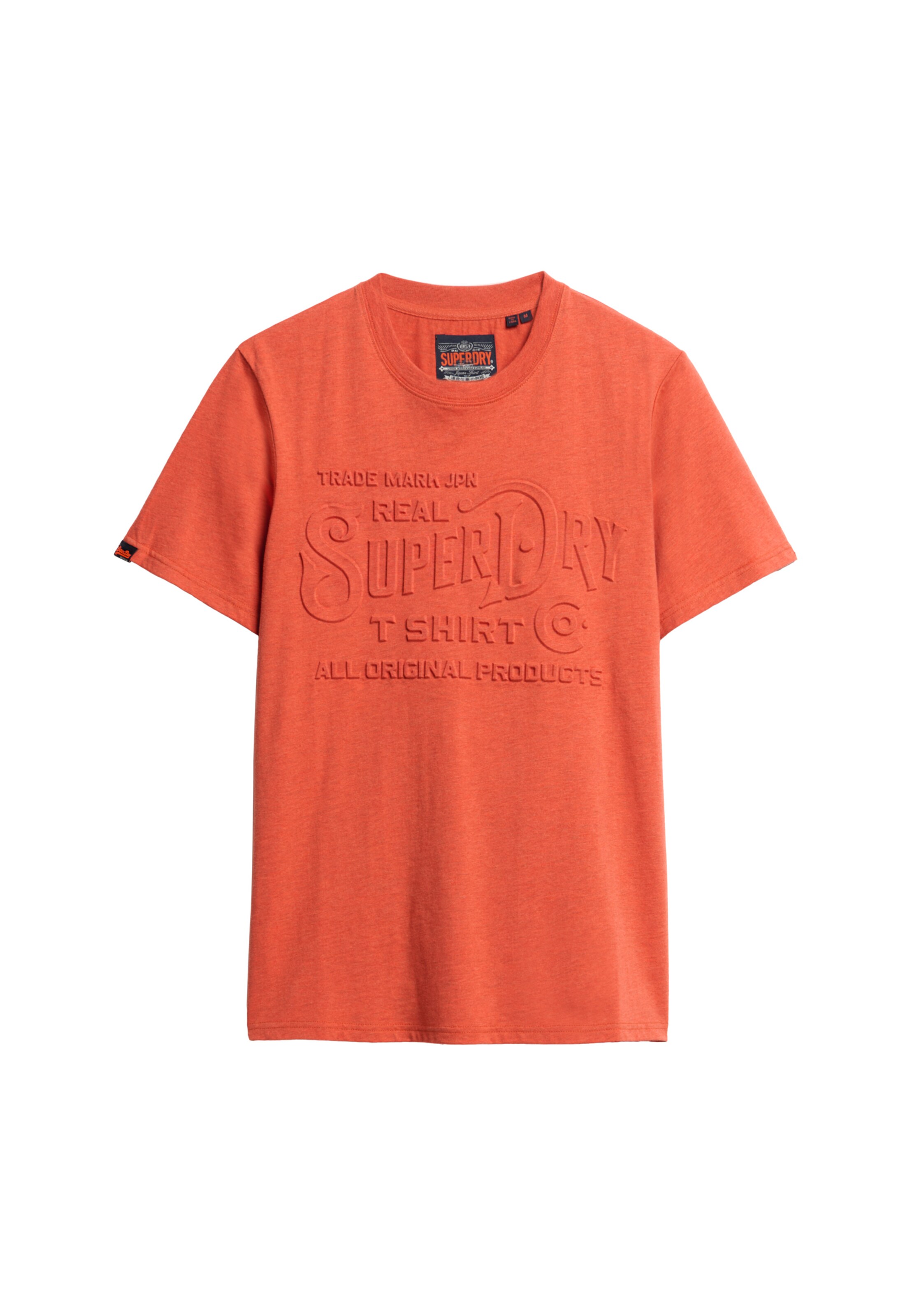 T-Shirt Superdry en rouge : devant