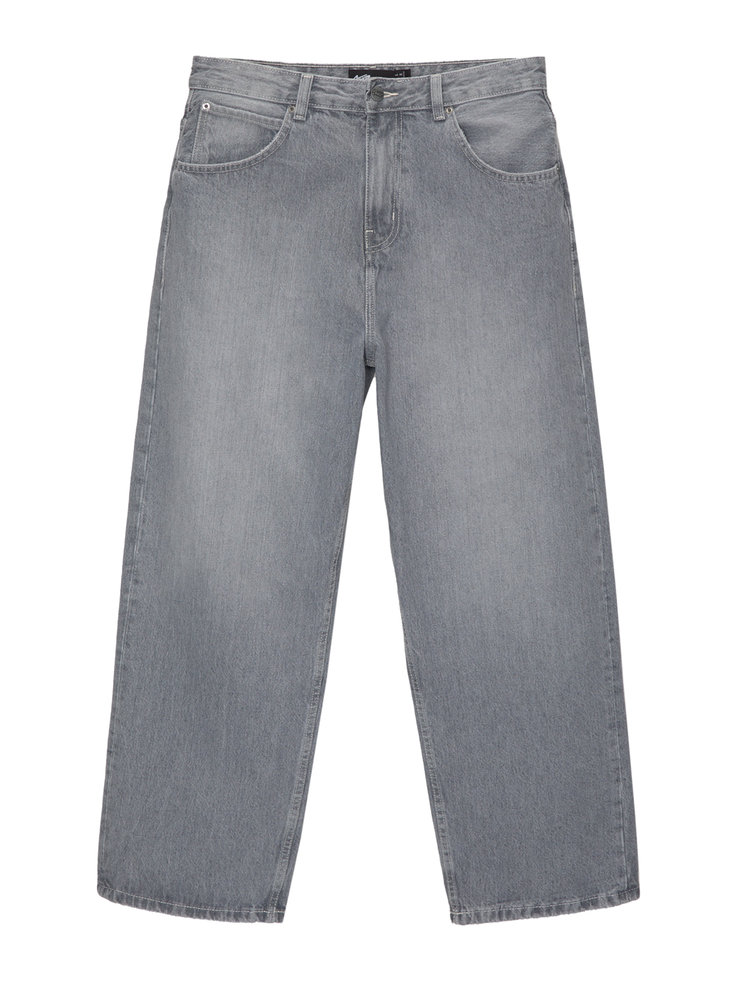 Pull&Bear Loosefit Jeans i grå: forside
