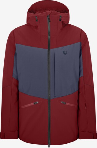 ZIENER Athletic Jacket 'TRIGLAV' in Red: front