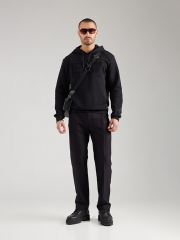 Felpa di EA7 Emporio Armani in nero