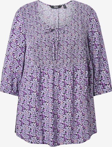 Tunique Ulla Popken en violet : devant