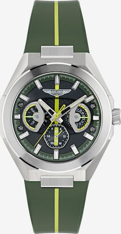 Aston Martin Analoog horloge ' TKS W ' in Groen: voorkant