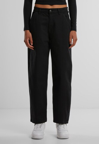 HOMEBOY Loose fit Chino Pants 'Monster' in Black: front