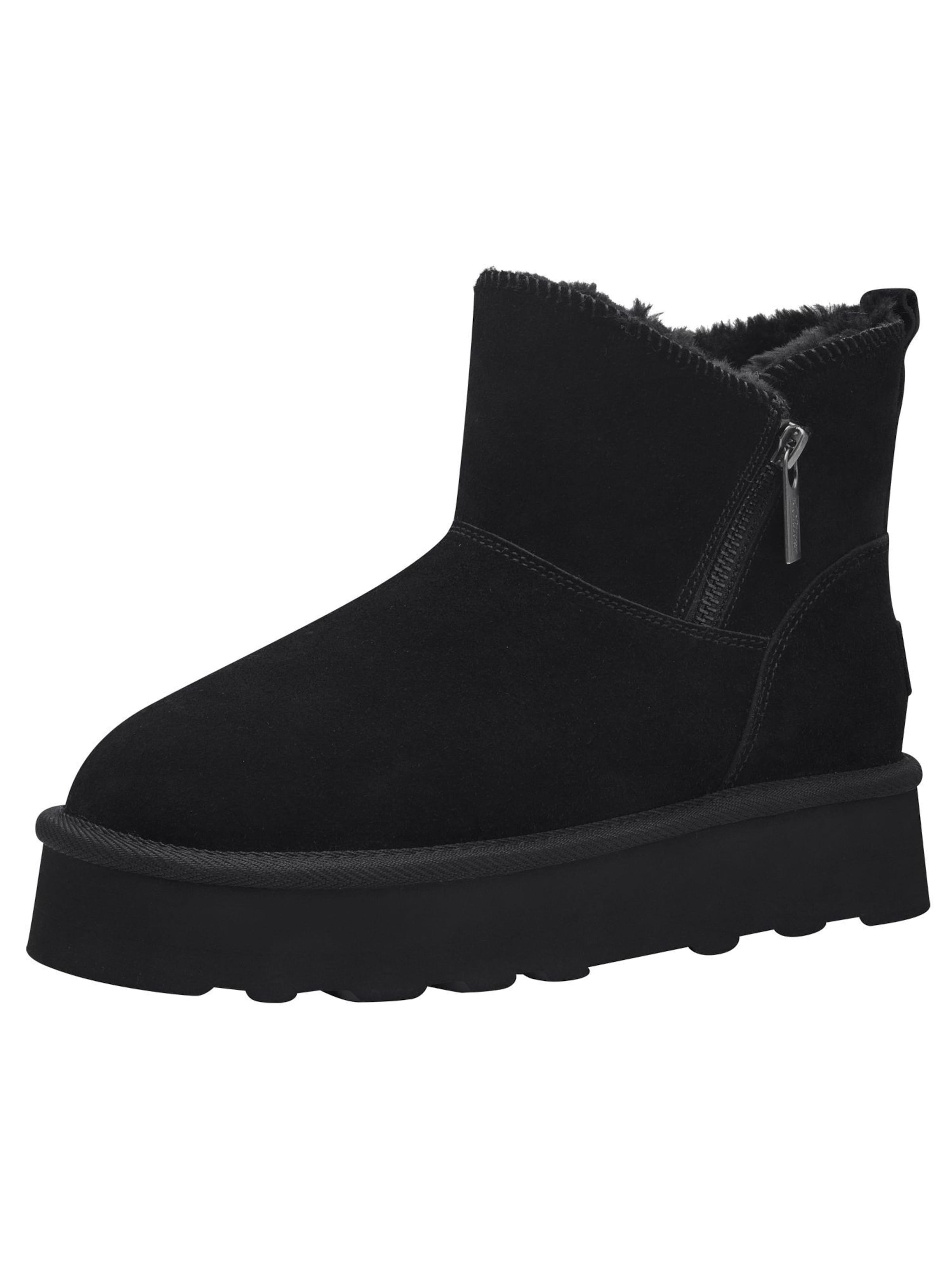 s.Oliver Stiefelette in Schwarz: Vorderseite