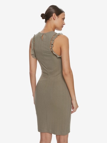 GUESS - Vestido 'Olga Frill' em verde