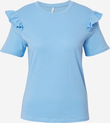 ONLY Shirt 'MAJA' in Blauw: voorkant