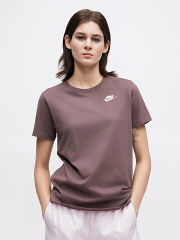 Nike Sportswear Shirt 'Club Essential' in Black