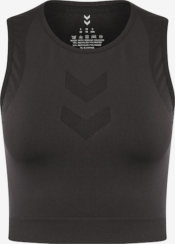 Hummel Sports bra 'Hiit' in Grey: front