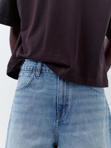 Pull&Bear Baggy Housut värissä vihreä