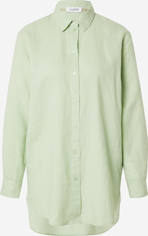 ESPRIT Blouse in Groen: voorkant