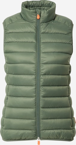 SAVE THE DUCK Vest 'CHARLOTTE' in Green: front