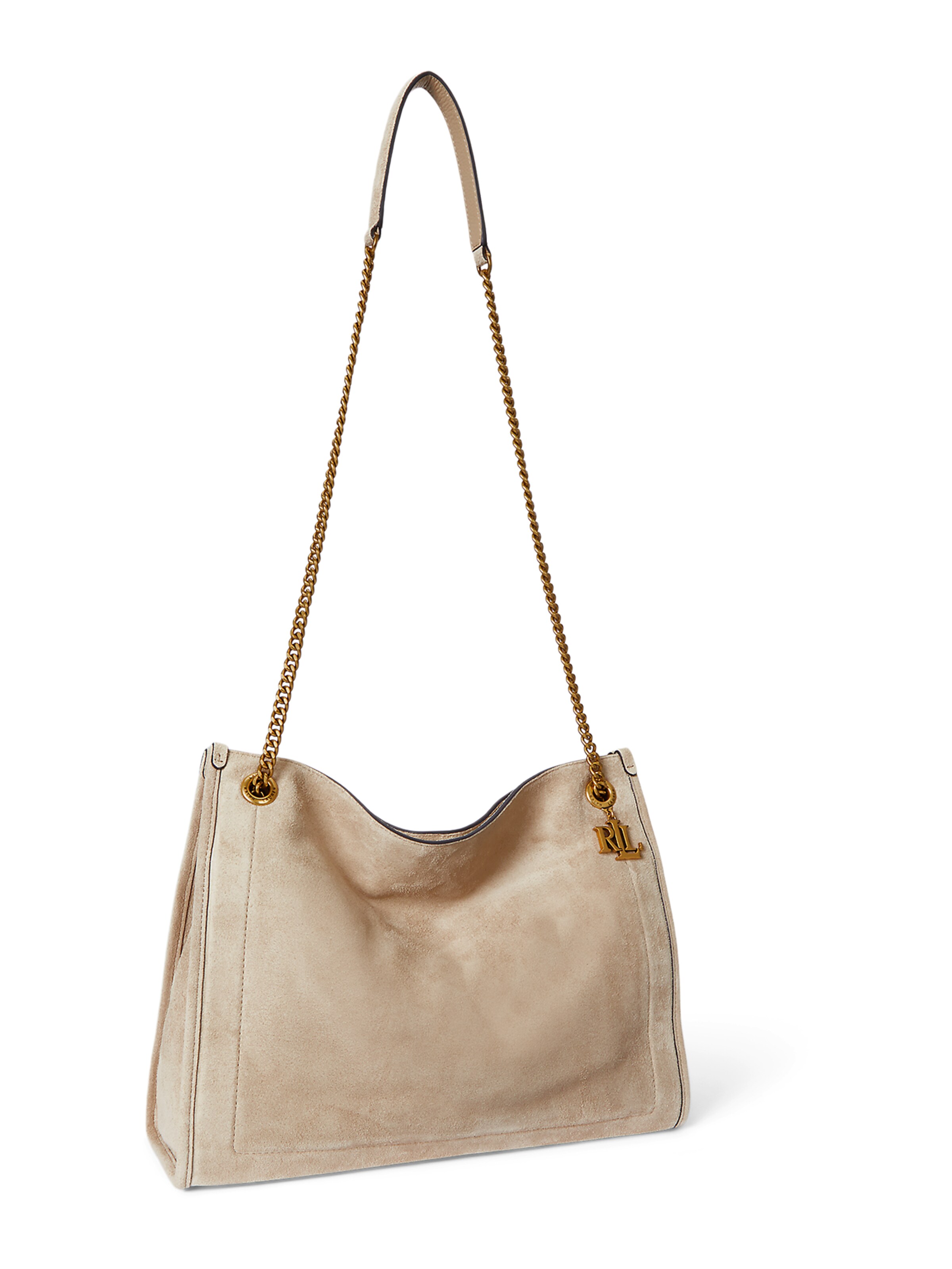 Lauren Ralph Lauren Nakupovalna torba | bež barva