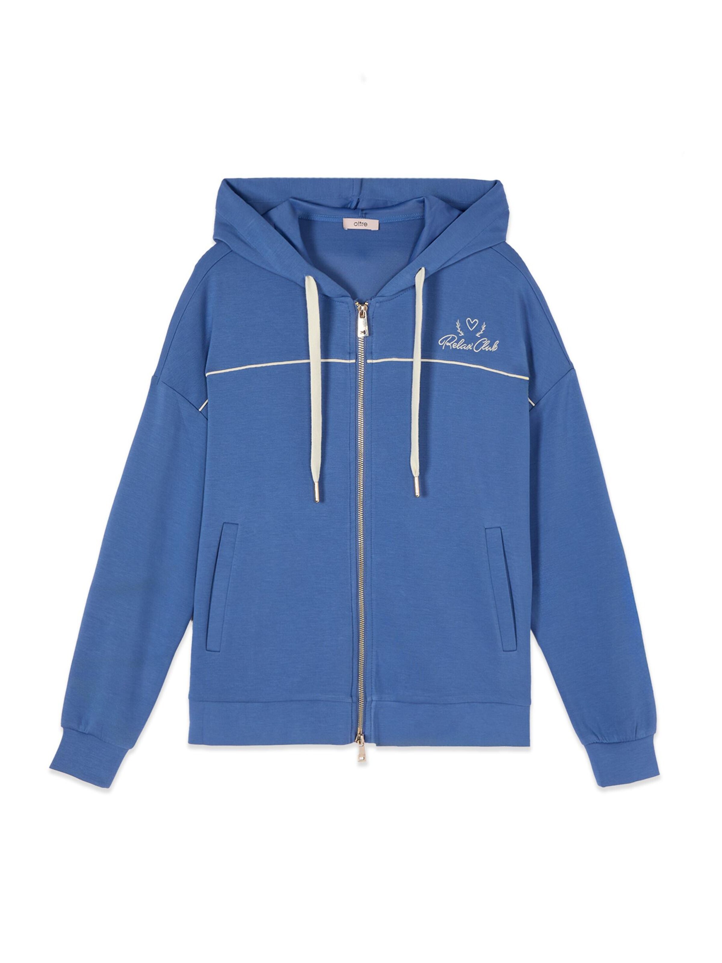 Pull-over oltre en bleu : devant