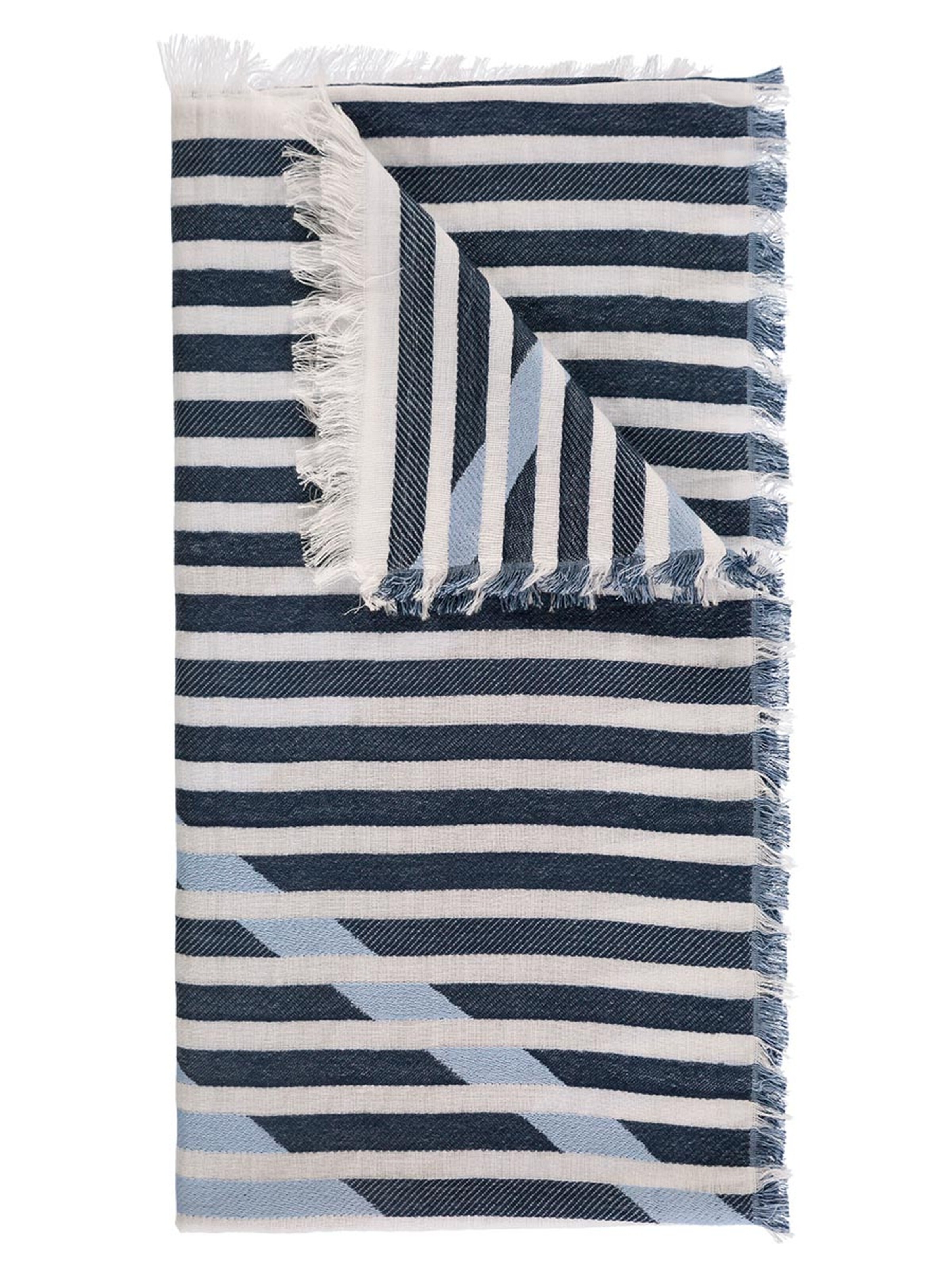 Passigatti Wrap 'Schal Herren' in Blue