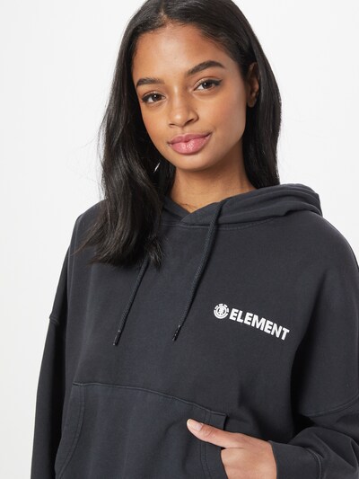 ELEMENT Sweatshirt in schwarz / weiß, Produktansicht