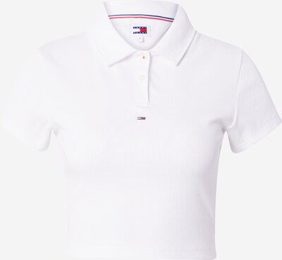 Tommy Jeans Shirt 'ESSENTIAL' in de kleur Wit, Productweergave