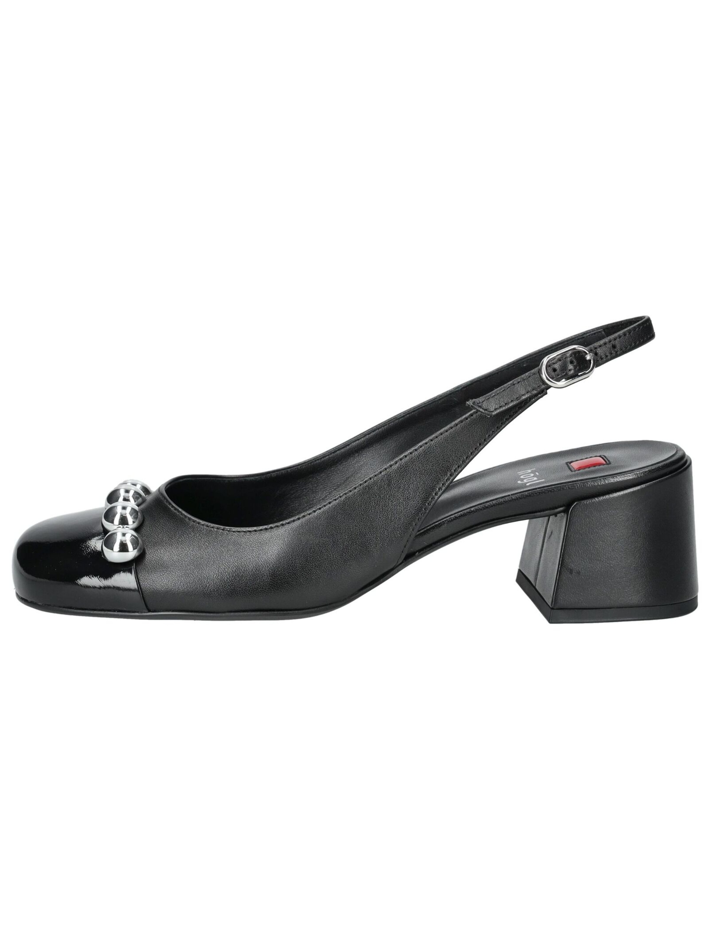 Décolleté sling di Högl in nero