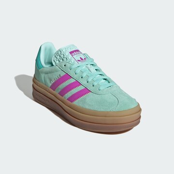Baskets 'Gazelle Bold' ADIDAS ORIGINALS en vert