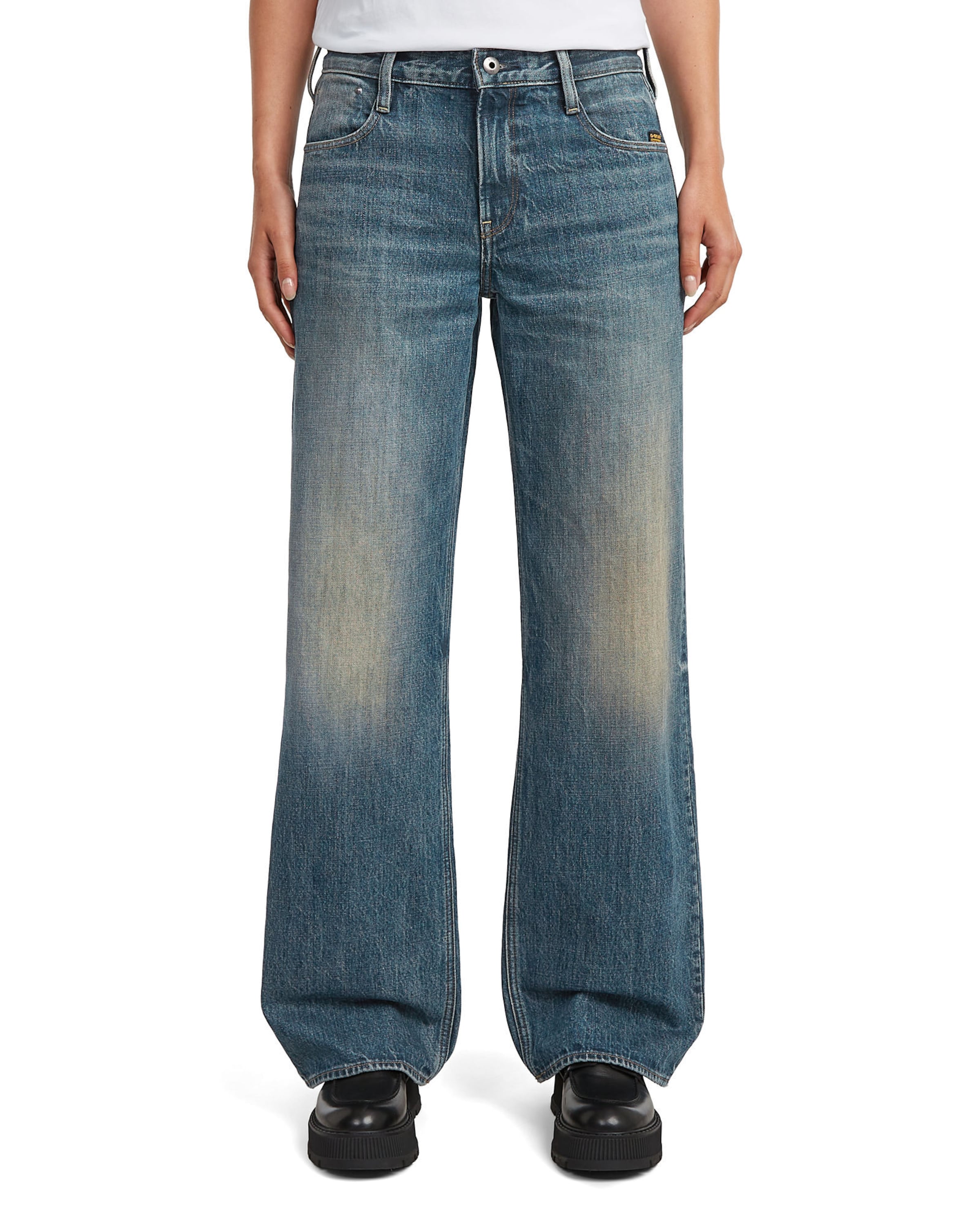 Loosefit Jean 'Judee Loose Jeans' G-STAR en bleu : devant