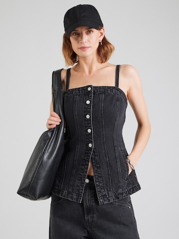 LEVI'S ® Top in Zwart: voorkant