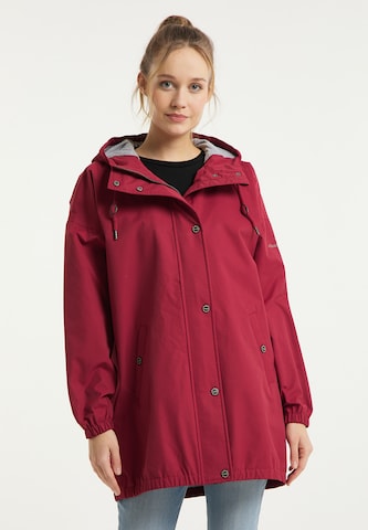 Veste mi-saison DreiMaster Maritim en rouge : devant