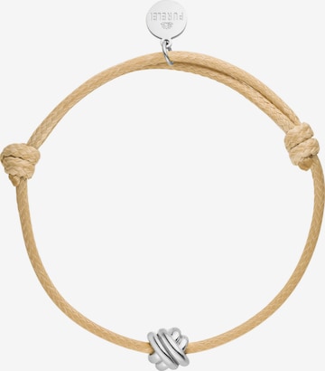 PURELEI Bracelet 'Knot' in Beige: front