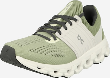 On Running shoe 'Cloudswift 3 AD' in Green: front