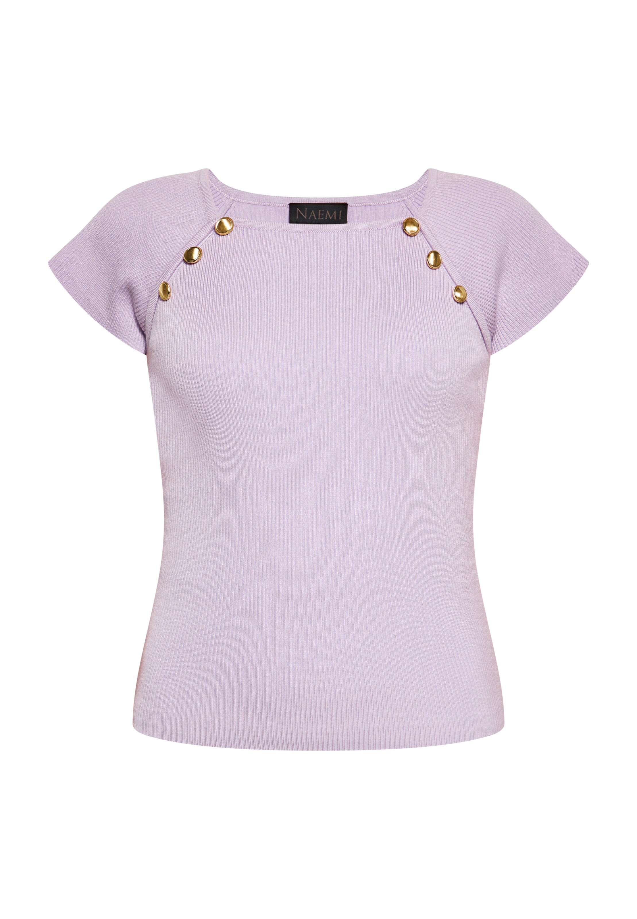 NAEMI Tričko - Fialová: predná strana