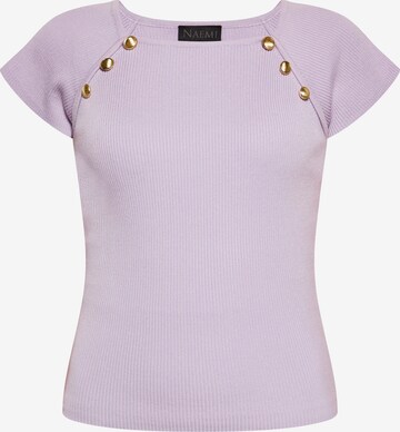 NAEMI Shirt in Purple: front