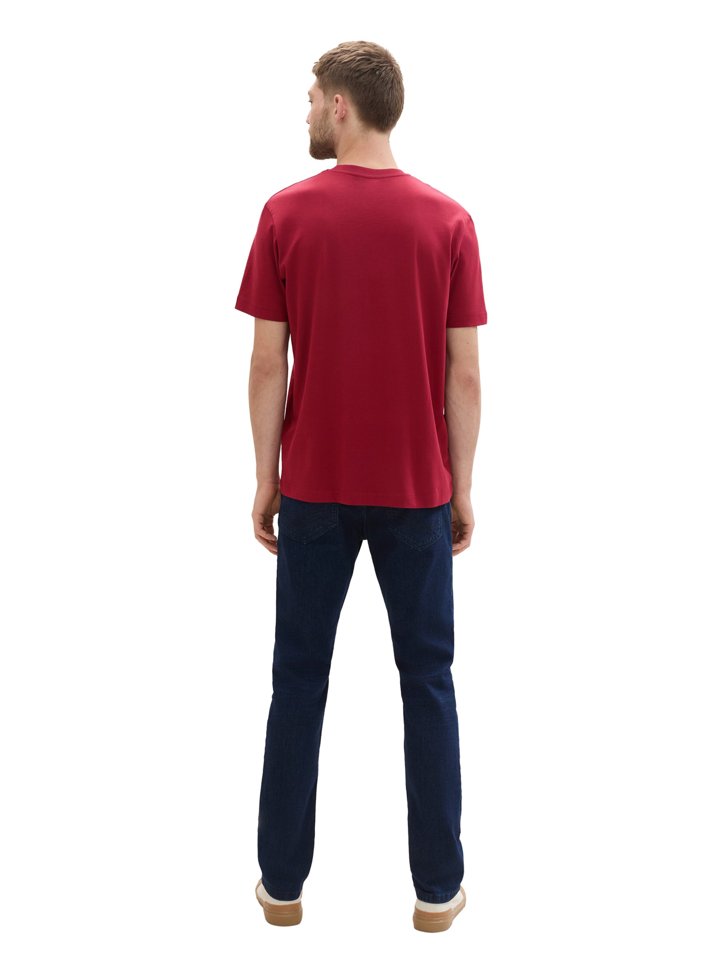 TOM TAILOR Slimfit Farkut 'Josh' värissä sininen