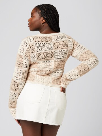 A LOT LESS Sweater 'Nora' in Beige