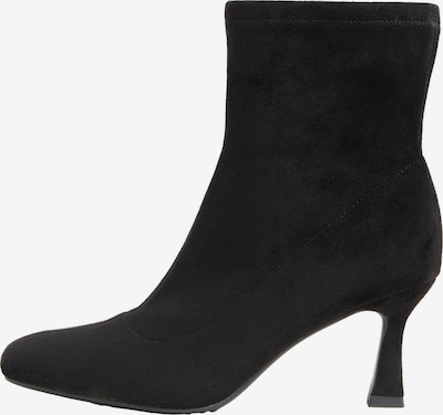 Botine Friends Like These pe negru, Vizualizare produs