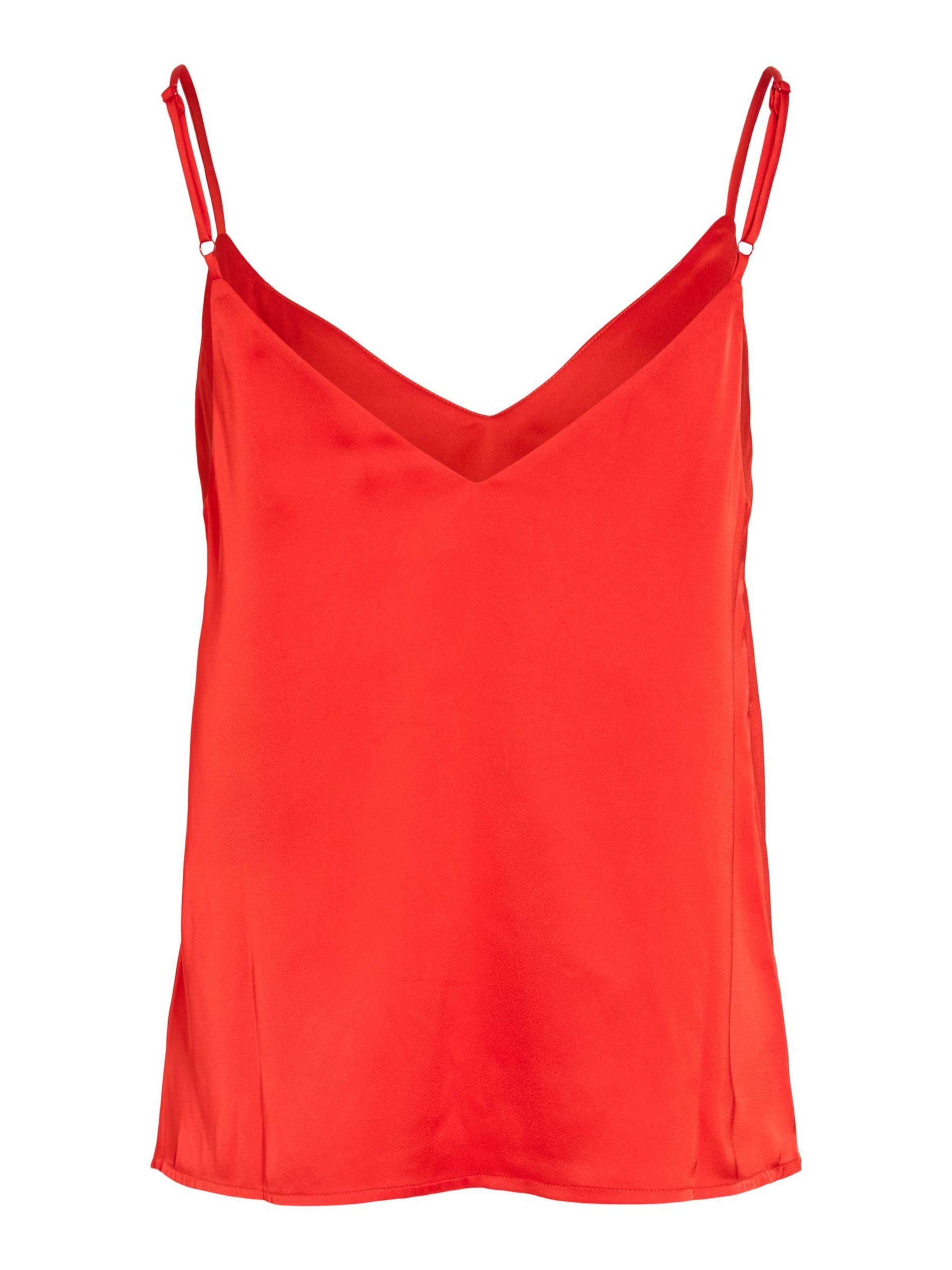 VILA - Top 'VIENNA RAVENNA' en rojo