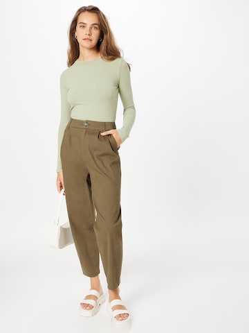 ONLY Regular Trousers 'MAREE' in Brown