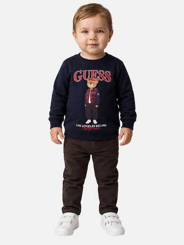 GUESS KIDS Sweatshirt i blå