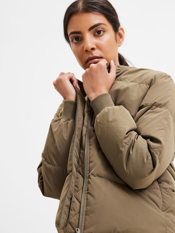 SELECTED FEMME Between-Season Jacket 'Davy' in Green